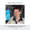 Begin bij jezelf